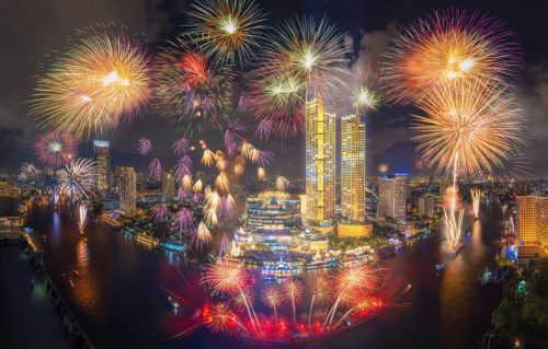 Amazing Thailand Countdown 2021 Proceeds with Spectacular Firework