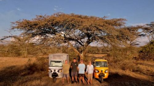 From Kenya to Cape Town with Tuk Tuks for Rangers